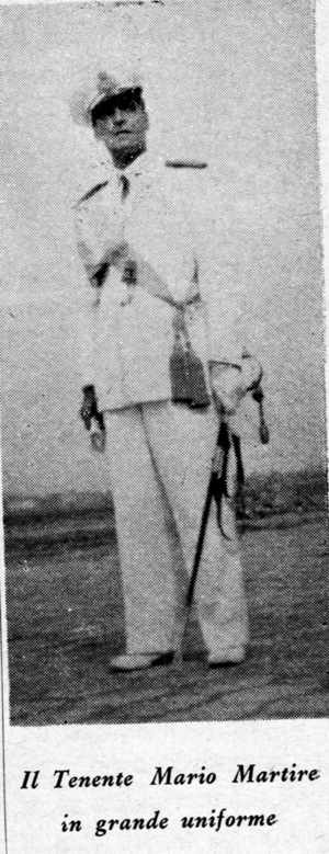 Mario Martire Uniforme